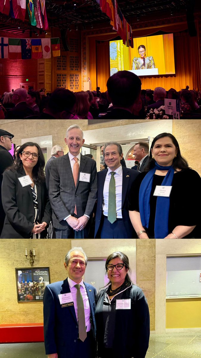 quesnelc's tweet photo. Congratulations to the #OregonConsularCorps for a successful #CelebrateTrade2026, bringing together government leaders, international partners, and businesses to strengthen economic dialogue and cooperation.🌎🤝
🇲🇽 and Oregon continue building strong trade and innovation ties.📈 https://t.co/8mzlGli7N5