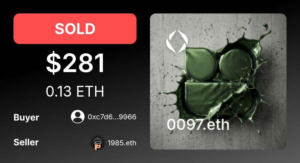 🚨 ENSMarketBot.eth tweet media