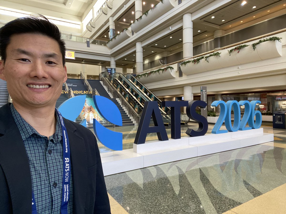RogerKimMD's tweet photo. I’ve arrived at #ATS2026! Excited to learn, watch my mentees present, and network over the next few days!

@PC3Innovation @PennCancer @atstoa @ATS_Assemblies @atscommunity @atsearlycareer @JamesBeck_MD https://t.co/tFMqYvH0kQ