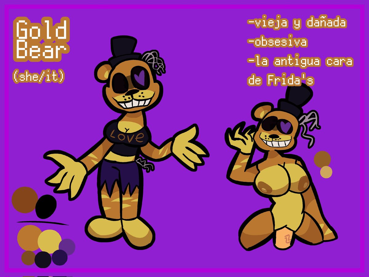 zippsuggestive's tweet photo. Gold
Bear
#nsfw #fnaf #fridazfazgalsatnight #ffan https://t.co/yVWsaiNvTE