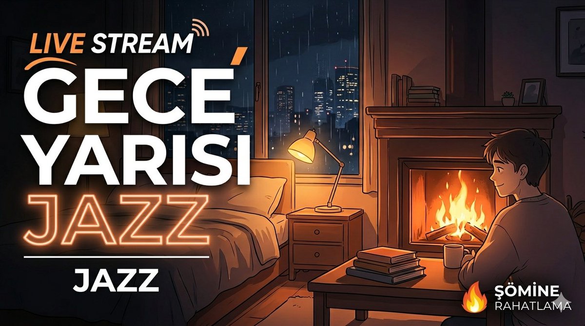 Sygn's tweet photo. Canlı yayın başladı, sabaha kadar sürecek. Huzurlu bir gece için katılabilirsiniz...

🌌Gece Yarısı Lo-Fi Jazz 🔥Şömine Başında Rahatlama / Cozy Fireplace &amp; Chi... https://t.co/xokHOPPGQT https://t.co/QooYN8FeEv