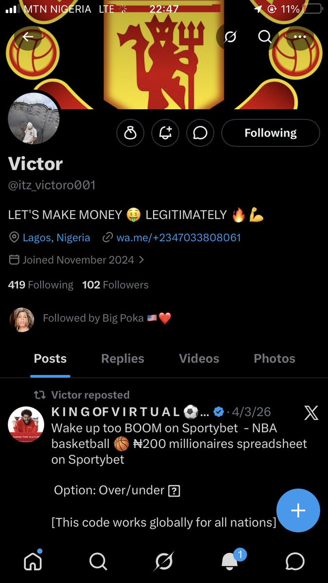 RodoNotDavolee's tweet photo. @Yrnpoka @itz_victoro001 8102478549
Sporty ID
Thanks my boss https://t.co/3jsXtmdlLf