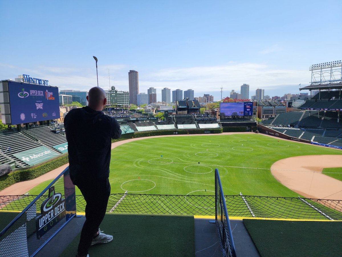 tonymyersnm's tweet photo. We had a great time teeing off at the Upper Deck at Wrigley Field today - what a perfect way to start the weekend!
#CAVUWealthPartners #UpperDeck #WrigleyField #ClientEvents https://t.co/RQeTWr3YdD