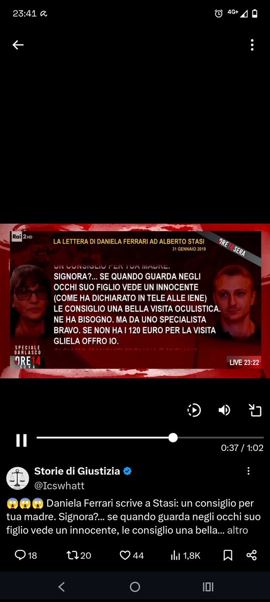 DanielaRaniolo's tweet photo. Colpisce una coincidenza narrativa: in entrambi gli scritti torna l’idea dello ‘sguardo’ come rivelatore della verità.
Guardare negli occhi qualcuno per capire se è innocente o assassino.
Un’immagine quasi speculare, inquietante più sul piano simbolico che giudiziario #Garlasco https://t.co/JiM8w9Roxn