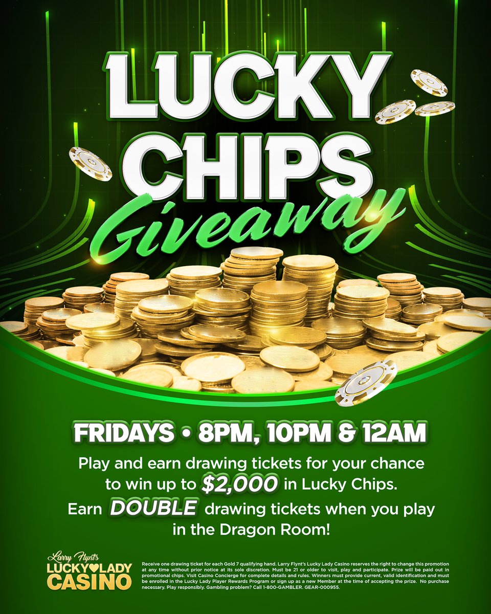 Larry Flynt's Lucky Lady Casino tweet media