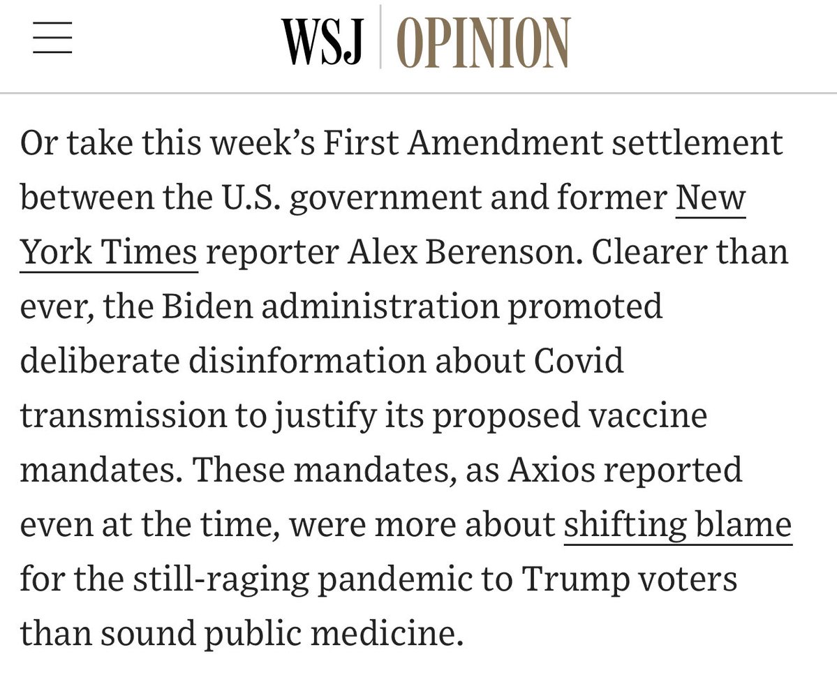 Alex Berenson tweet media