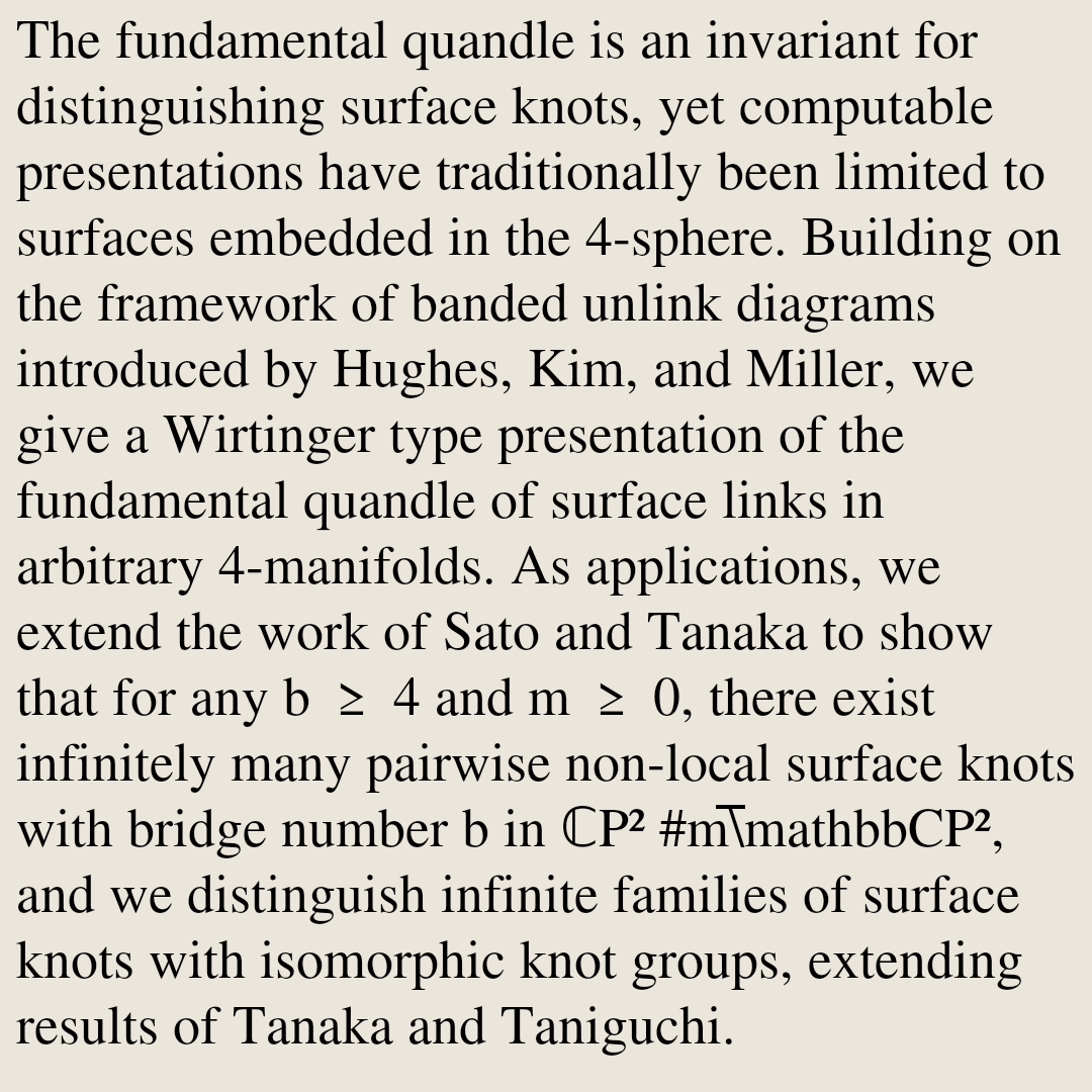 Geometric Topology Papers tweet media