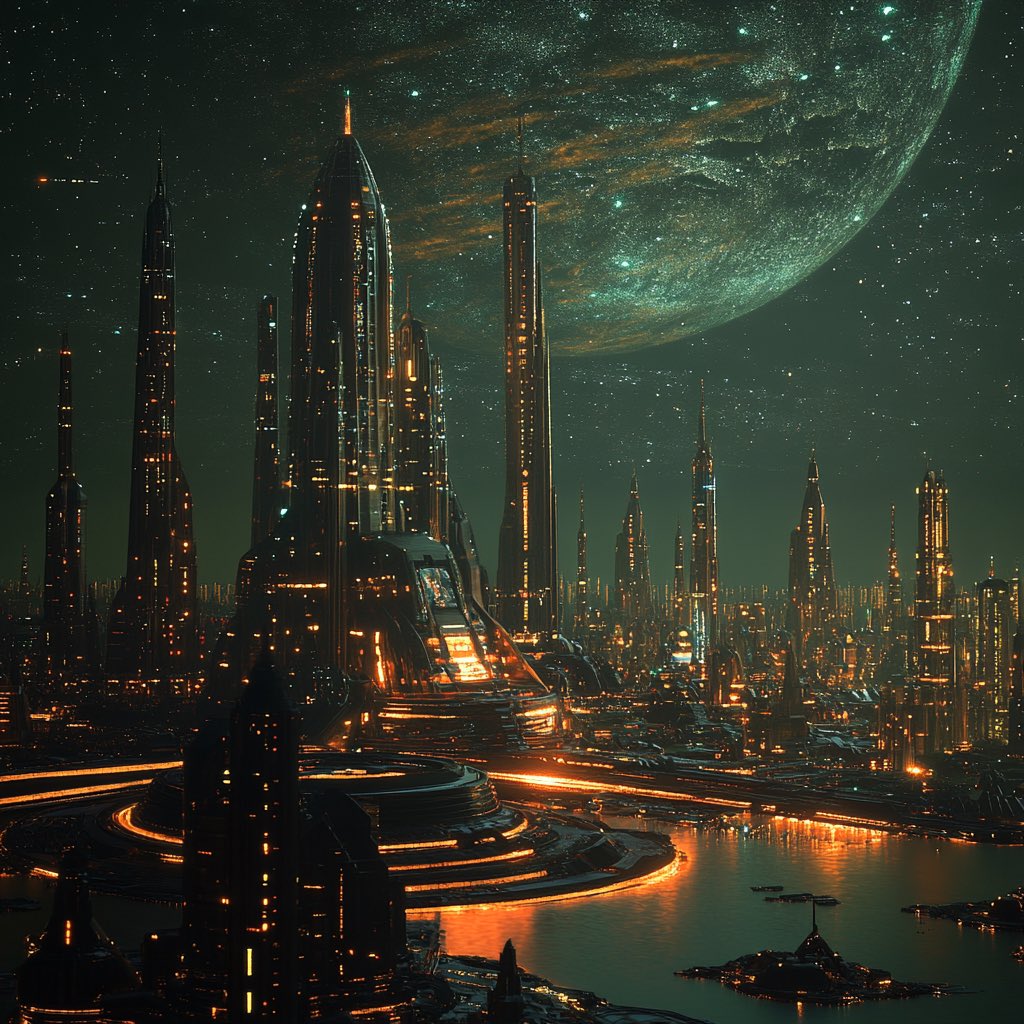 Unique930's tweet photo. QT or Share Your SciFi Art
“Alien City”
#AIart️️️️️️️️️️️️️️️️️️️️️️️️️️️️️️️️️️️️️️️️️️️️️️️️️️️ #aliencity #scifi #scifiart #aiartcommunity https://t.co/EuJIxFLQFa