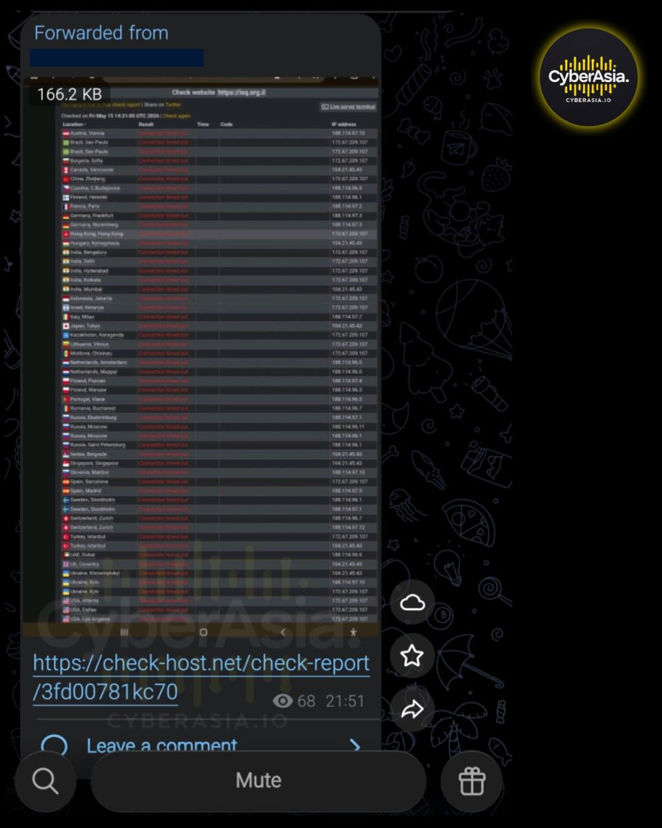cyberasia_io's tweet photo. 🚨 Israel Alert 🇮🇱
The Pro-Palestine hacktivist group RipperSec launched a targeted cyberattack against the Israel Quality Association https://t.co/DVZRXpU8SS
#CyberSecurity #RipperSec #ISQ #CyberAttack #israel https://t.co/aq7O5TMujC