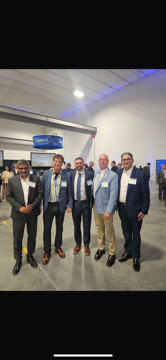 PLCGroupInc's tweet photo. On behalf of PLC Group, we extend our warmest congratulations to the AIRSYS USA team on the official opening of their new Global Headquarters in South Carolina, USA

#PLCGroup #Airsys #Coolworlddrive #Cit #DataCenters #CoolingInnovation #TelecomInfrastructure #HVAC https://t.co/Qq4RzUokLZ