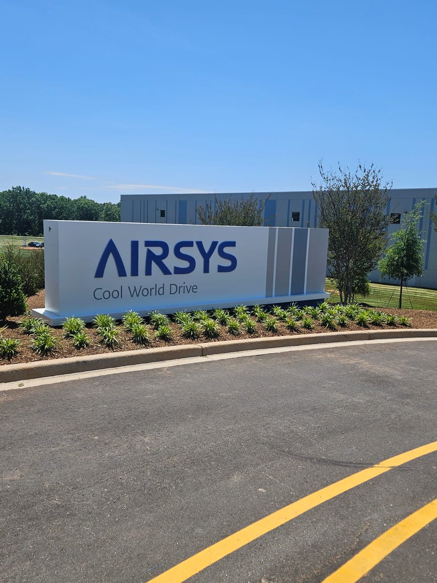 PLCGroupInc's tweet photo. On behalf of PLC Group, we extend our warmest congratulations to the AIRSYS USA team on the official opening of their new Global Headquarters in South Carolina, USA

#PLCGroup #Airsys #Coolworlddrive #Cit #DataCenters #CoolingInnovation #TelecomInfrastructure #HVAC https://t.co/Qq4RzUokLZ