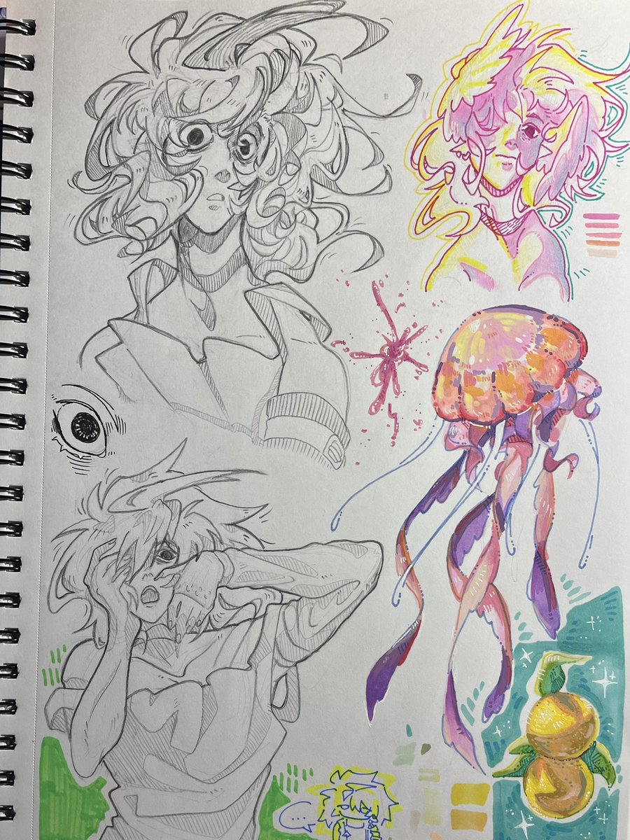 strudeldoodles's tweet photo. more sketchbooking yay https://t.co/JrOTCzIw0F