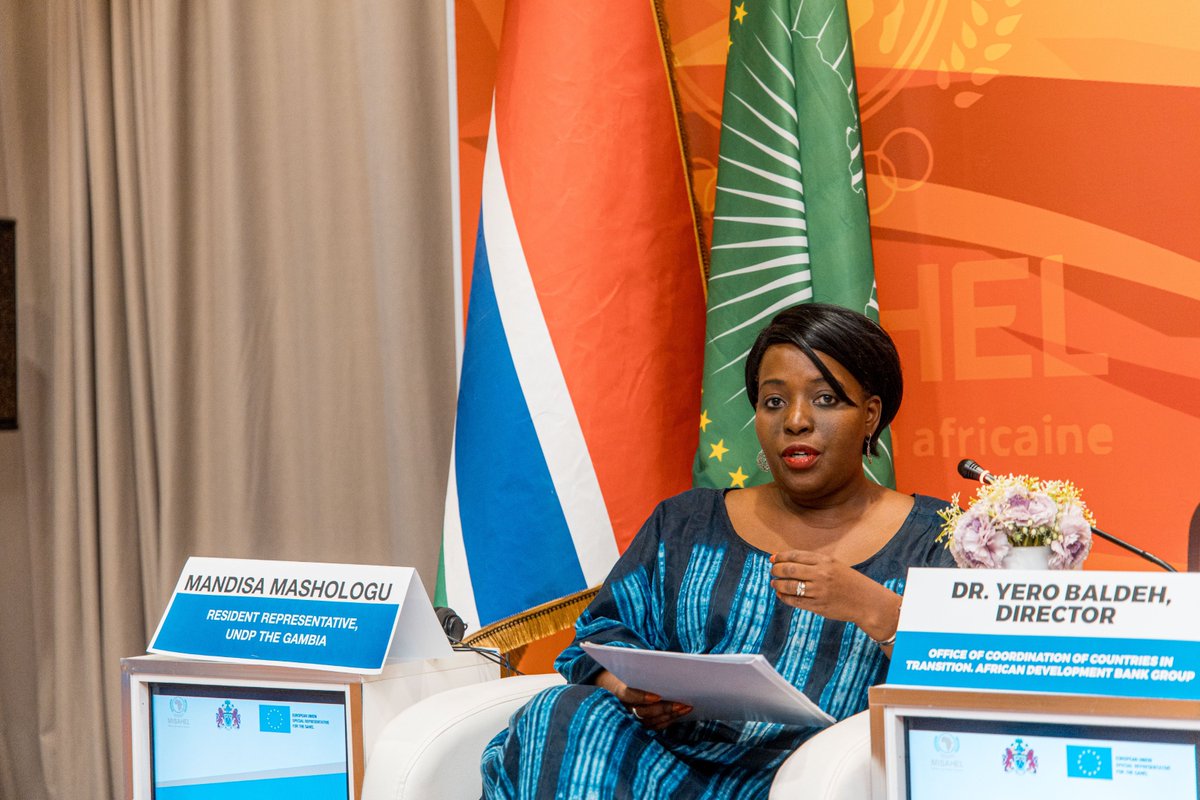 mmashologu1's tweet photo. #FlashBackFriday: Honoured to be part of the @MISAHELOFFICIEL workshop on Strengthening Security &amp; Stabilization in the Sahel &amp; West Africa: Bridging Good Governance, Regional Cooperation &amp; Multilateral Responses
@ahunnaeziakonwa @UNDPAfrica @IDEA_Africa  
#SahelDialogue2026 in🇬🇲 https://t.co/irzFyvd8zy