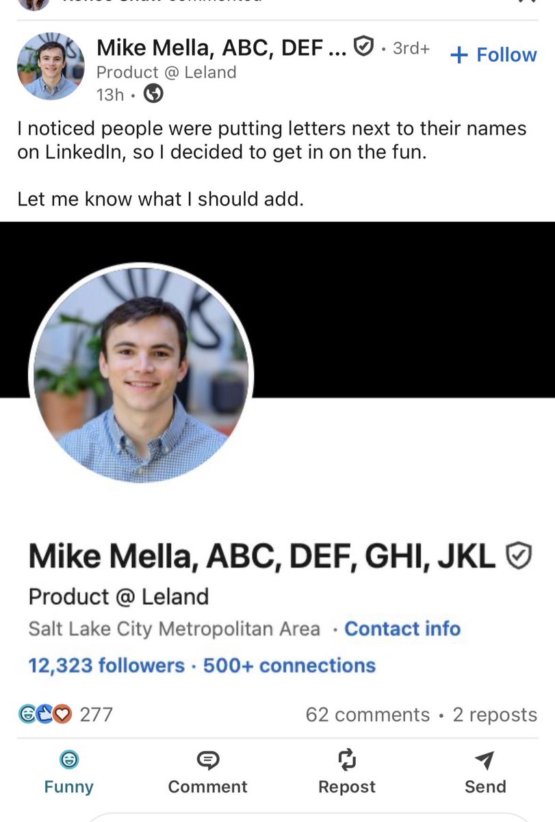 LinkedIn Lunatics tweet media