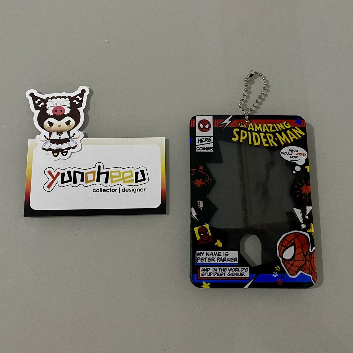 leemarkpcs's tweet photo. feedback positivo para a @yunoheeu por ter feito a ceg dos holders novamente onde pude garantir o meu do miranha 🕸️ ocorreu tudo certinho e ele chegou em segurança, muito obrigada! 🫶🏻 https://t.co/dNETBvDOux