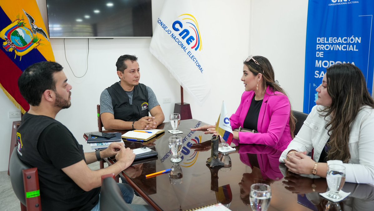 Morona Santiago CNE tweet media
