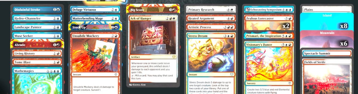 berserkci's tweet photo. Won 2x Strixhaven Booster Box in #ArenaDirect with another ugly mill deck! 😎 #MTGA #Strixhaven https://t.co/SVstCLWj2U