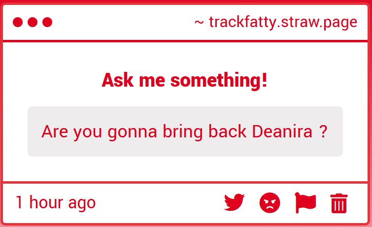 TrackFatty COMMS OPEN (10/10) tweet media