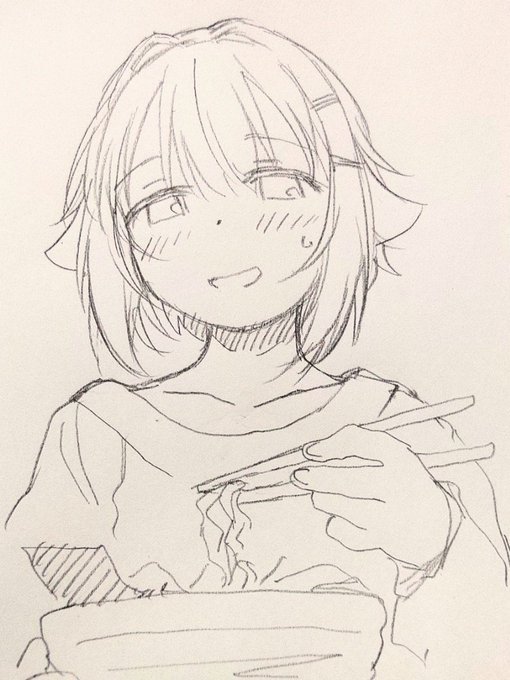 朝イチらくがき幸子
朝ラーメン🍜たまりませんねぇ 