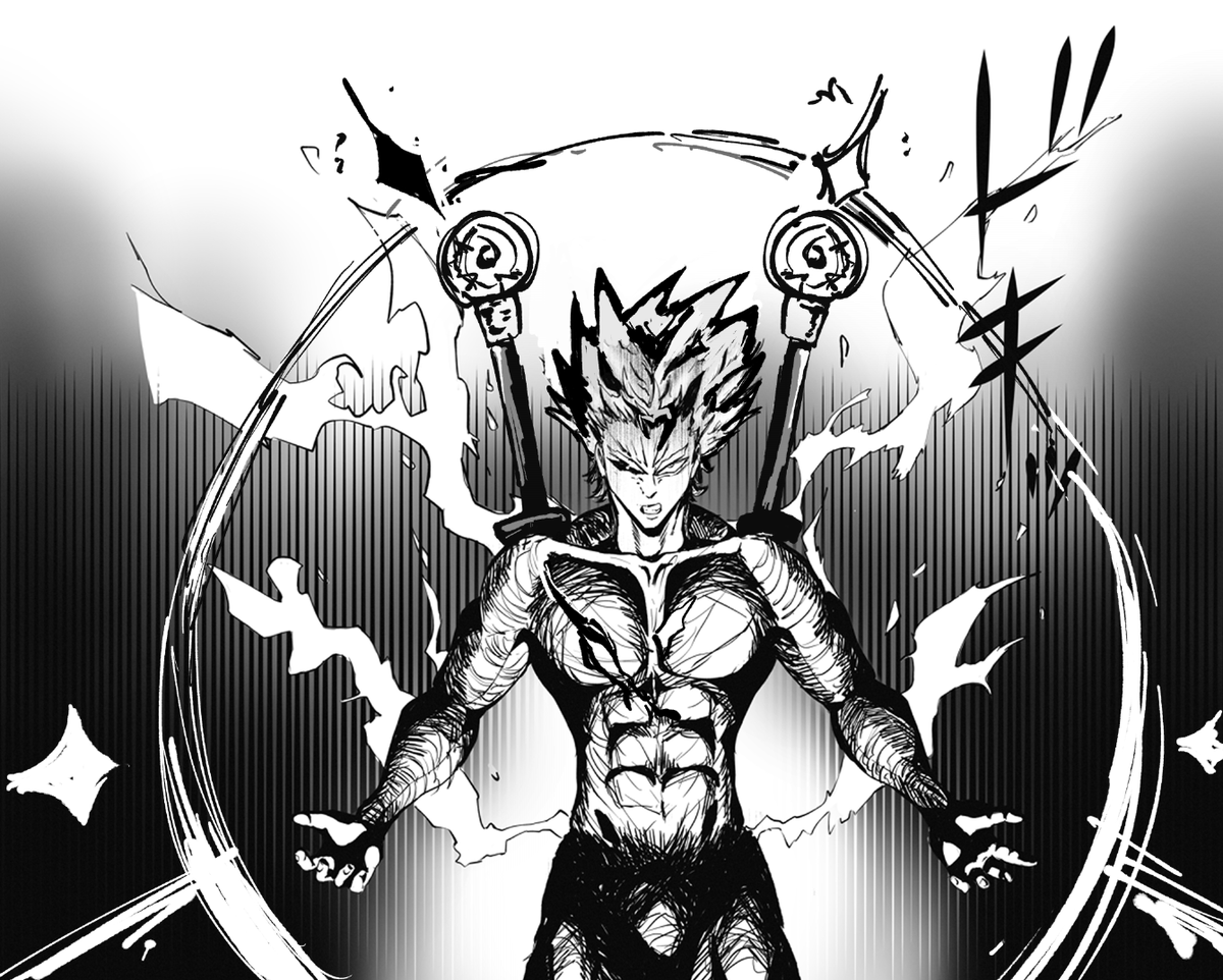 madissonmannino's tweet photo. Hello Vonz!!! Thank you so much for your support!! Actually jajaj I realllyyyyyyy likeee your oc!! He looks so powerful in that pose—it's like he's been completely consumed! I only draw girls now, but I used to love anime so much that I used to draw a lot in that style, so thank you so much because I really missed drawing in that action manga style! It's not a doodle, haha, but I hope you like it a lot! I tried to draw him about to unleash all his power!