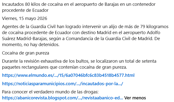 UmBereSS's tweet photo. Para conocer el verdadero mundo de las drogas:
https://t.co/MTpA3AUZLy https://t.co/yMlWM2439H