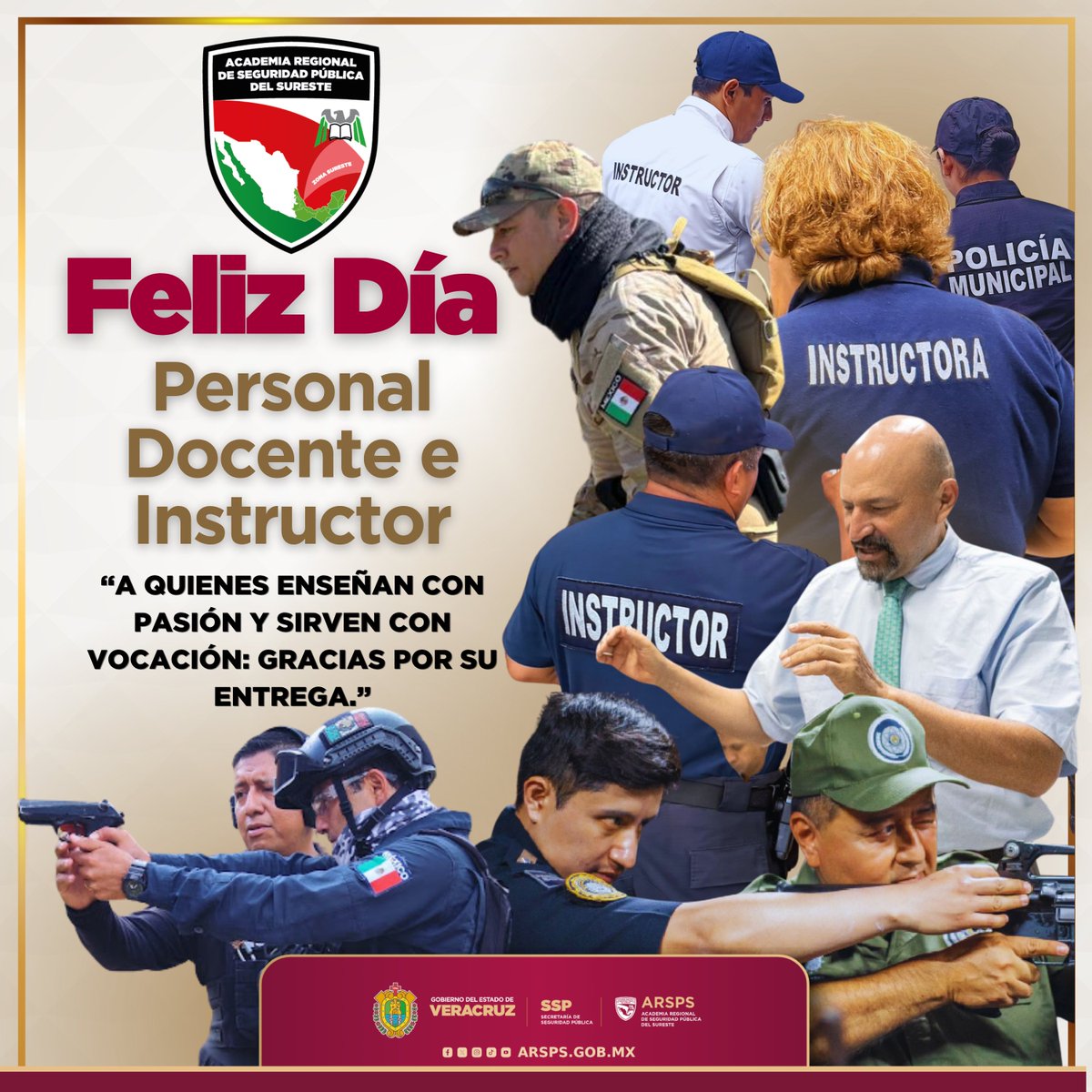 Academia Regional de Seguridad Pública del Sureste tweet media