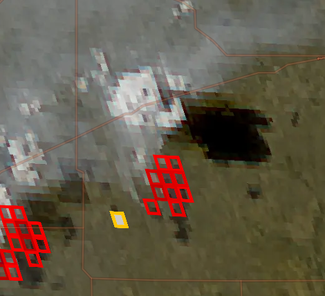 mn_storm's tweet photo. One of the Meade County fires seemed to have produced a pyroCb! #kswx #ksfire https://t.co/rCb33wWTth