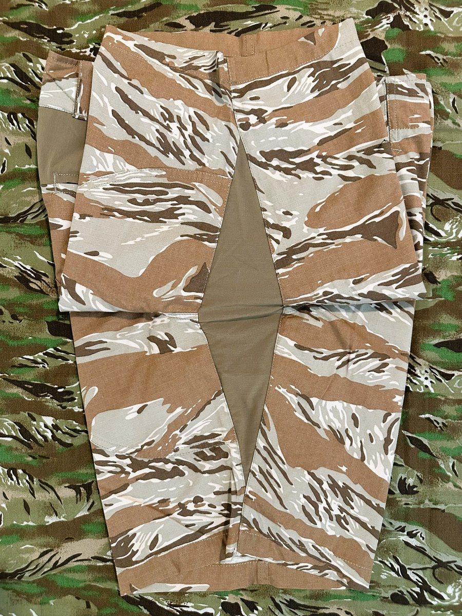 TripleATactical's tweet photo. One of my favorite arid camo patterns.

Camo Pattern: 🇺🇸American Tiger Stripe (Desert)

Fabric Material: 50/50 nylon-cotton rip-stop

IRR Compliant: YES

#tigerstripe #desert #camo #aaa #getinmyshorts https://t.co/4c35RTxG0E