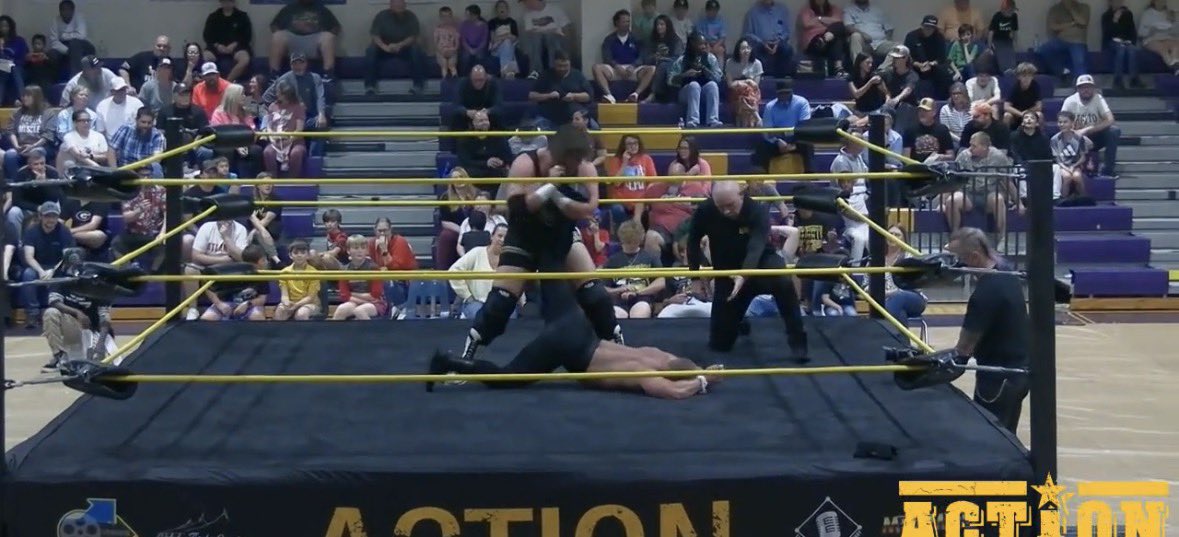 _JTParadox's tweet photo. @Adam_Priest_  vs. JT Paradox 

@WrestleACTION1 “Non-Stop” available on @indiewrestling https://t.co/BY3BvLbn1v