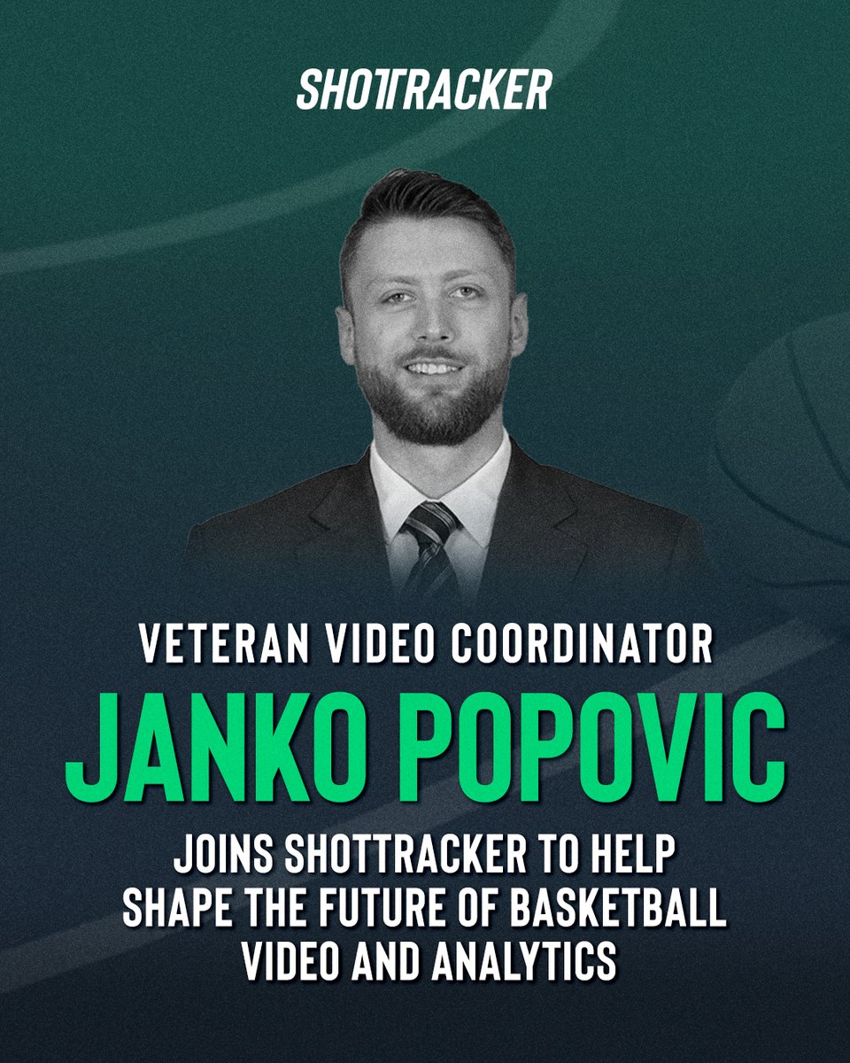 ShotTracker's tweet photo. Welcome to the squad, @coachjpop. Pop joins ShotTracker after a career spent inside the film room at Virginia, Winthrop, Robert Morris, Texas Tech, and Marshall!

Read more: https://t.co/7mr4j4anF2 https://t.co/lTyWMl9Ns1