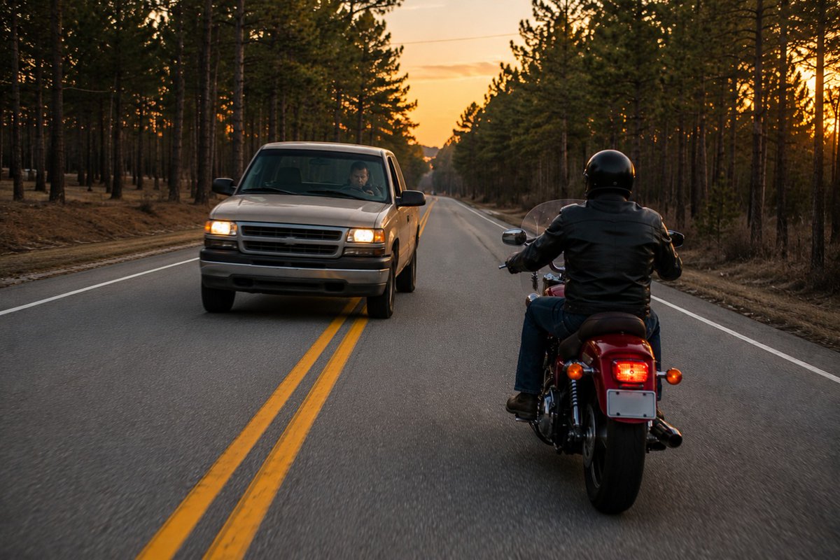 Weinstein_Law's tweet photo. This Motorcycle Safety Awareness Month, East Texas riders are asking drivers to remember one thing: every motorcycle represents a real person trying to get home. All it takes is one moment of moment of distraction to change that. https://t.co/aE7IIEB7we https://t.co/BziI6DsVxK