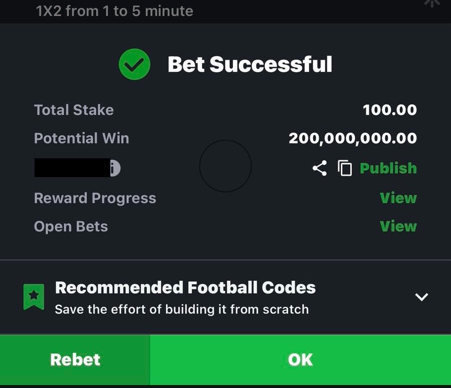 MrSofttips's tweet photo. 5 mins draw 🥶  -  100 Naira wins 200M Million 🤯💯🔥🔥🔥🥶🥶💥✅🎉🥶

Get code here and play . Starting soon👇👇👇Don’t miss this nice game 💥

 Copy code   here 👇👇👇

https://t.co/PRjsuKyJb6

Join and copy booking  👆👆 https://t.co/m82RyOOn3n