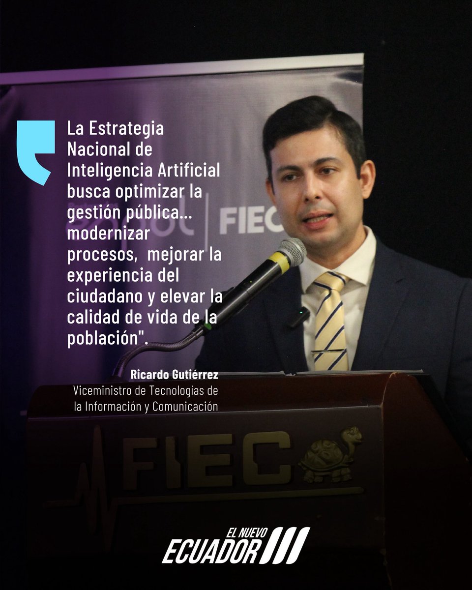 Ministerio de Telecomunicaciones Ecuador 🇪🇨 tweet media