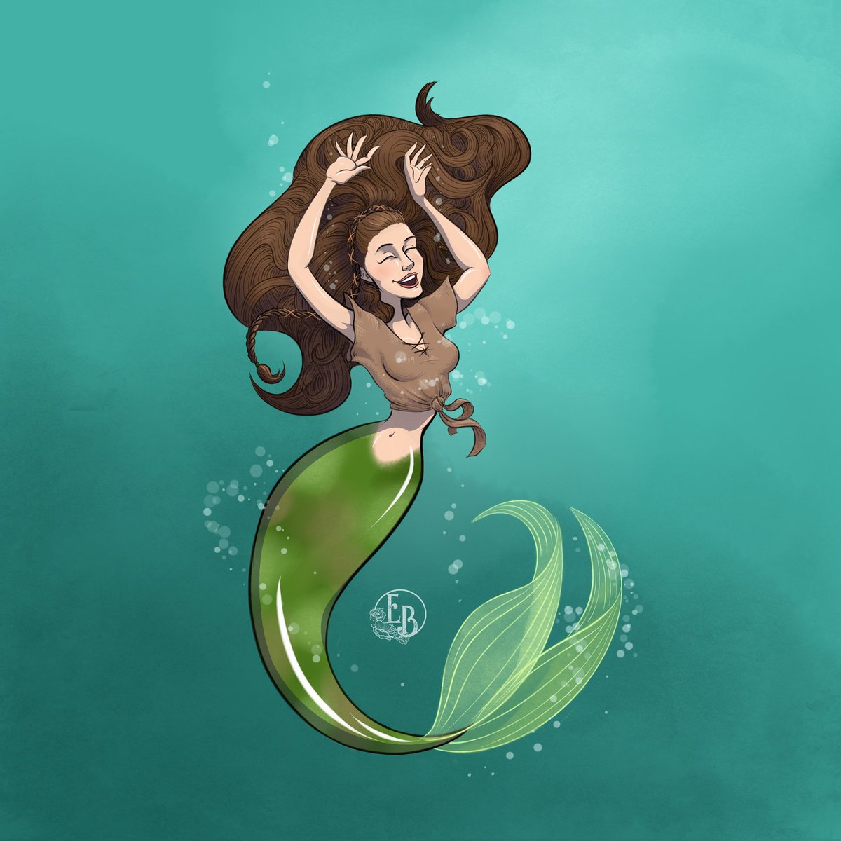 embarksdaleart's tweet photo. As always, playing catch-up with this year's #mermay
A mermaid version of Princess Leia, celebrating the fall of the Empire in her Ewok styles hair, and tail design reminiscent of her Endor Speeder Poncho!
#starwars #returnofthejedi #princessleia #endor #starwarsfanart https://t.co/idKbjF8EQk