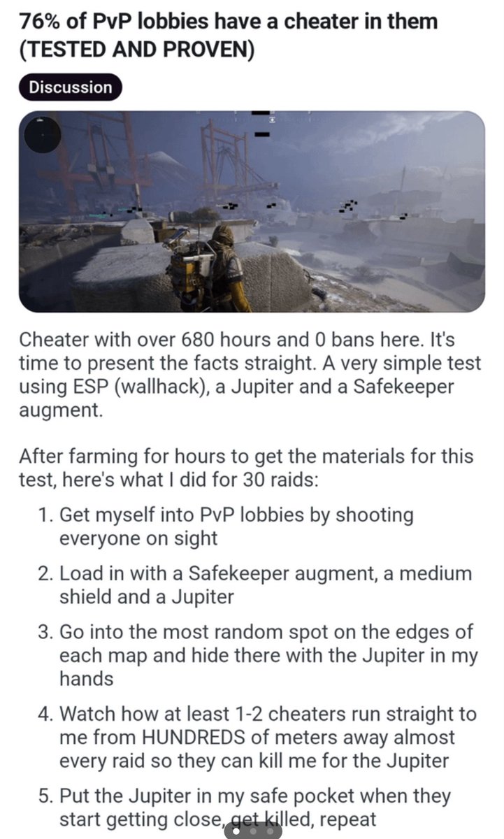 Arc Raiders Intel tweet media