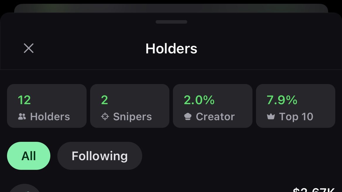 RONINdevSOL's tweet photo. Day 11 of being a $RONIN 🌕🗡️
Only 12 holders right now… and I’m one of them stacking every single day.
This is still insanely early. Bonding curve sitting at $2.67K with massive room to run. https://t.co/n6ph3RysyD