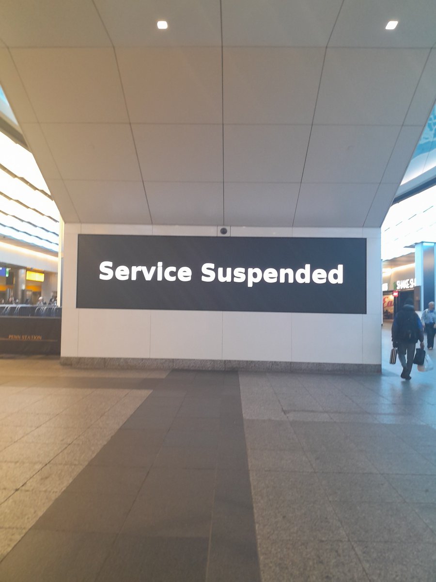 Jessi4JC's tweet photo. .@NJTRANSIT raised fares so they could have a fancier way to tell us they're screwing us. How about raising the quality of service? https://t.co/iD8pBYPpZo