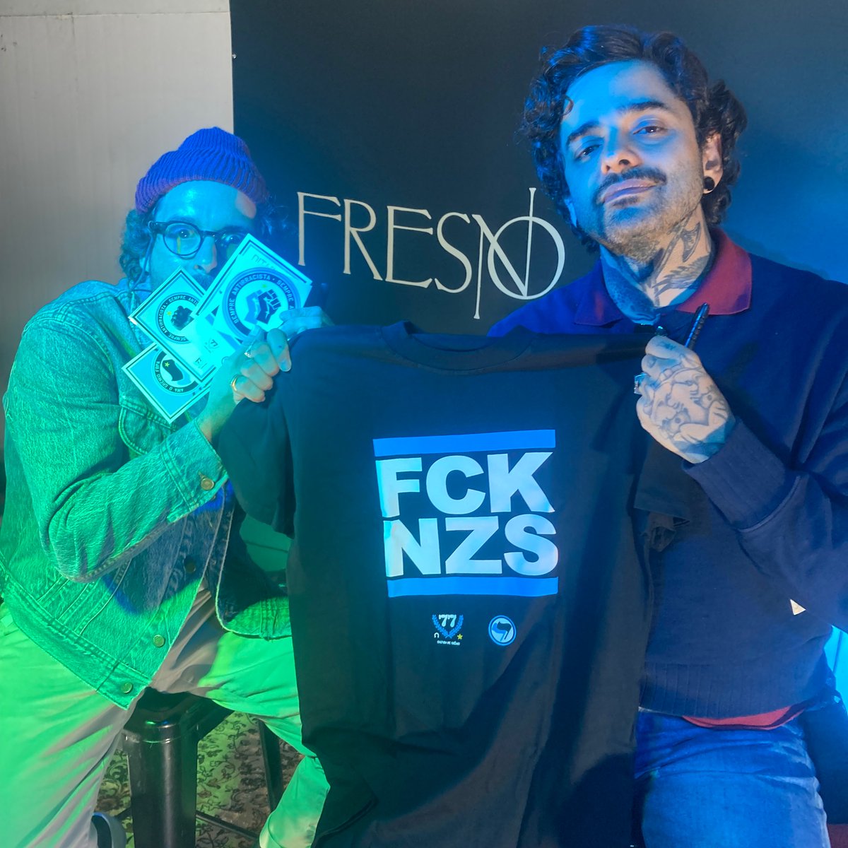 pejota07's tweet photo. É os guri do GrEMO @lucasfresno @guerrafresno @fresnorock #FCKNZS https://t.co/oYJ8tcZo0Q