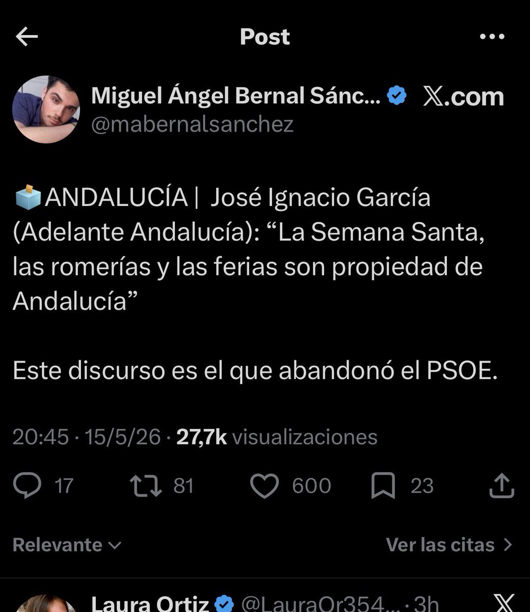 MissMuRod's tweet photo. Celebro las declaraciones de Jose Ignacio porque no hace tanto de las que pongo en segundo lugar y es por lo que se me hace difícil votarlo. https://t.co/N3nUGNth3k