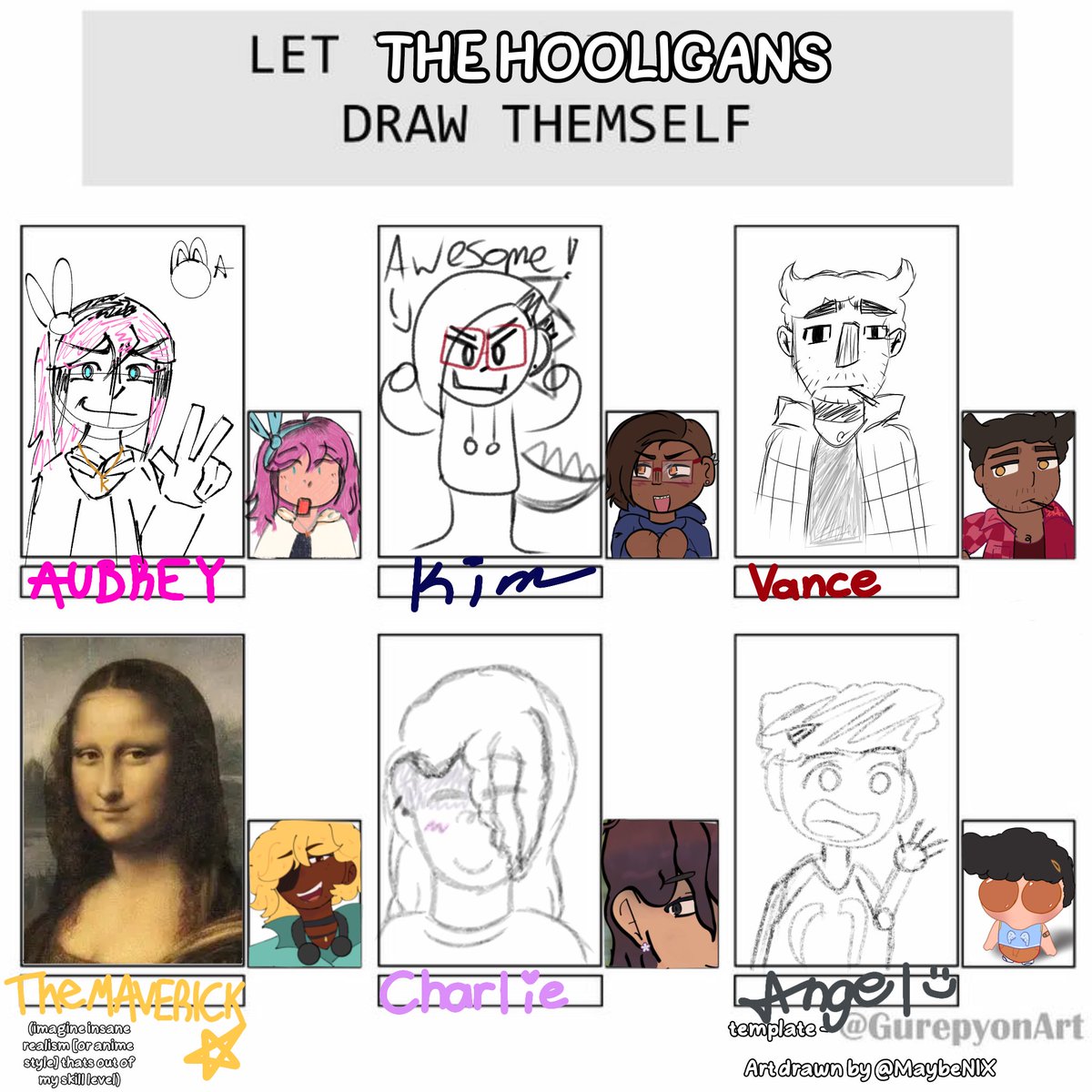 MaybeNIX's tweet photo. Do you think The Maverick has hosted an art lesson at least once...

< #omori, #omorifanart, #omorithehooligans > https://t.co/sbSmpR6N7y