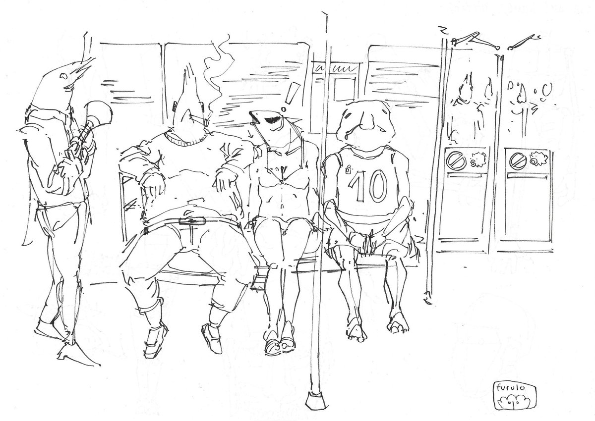 furulo2's tweet photo. quick sketch felt like kim jung gi drawing this hehe https://t.co/BeyV8Q0Udt