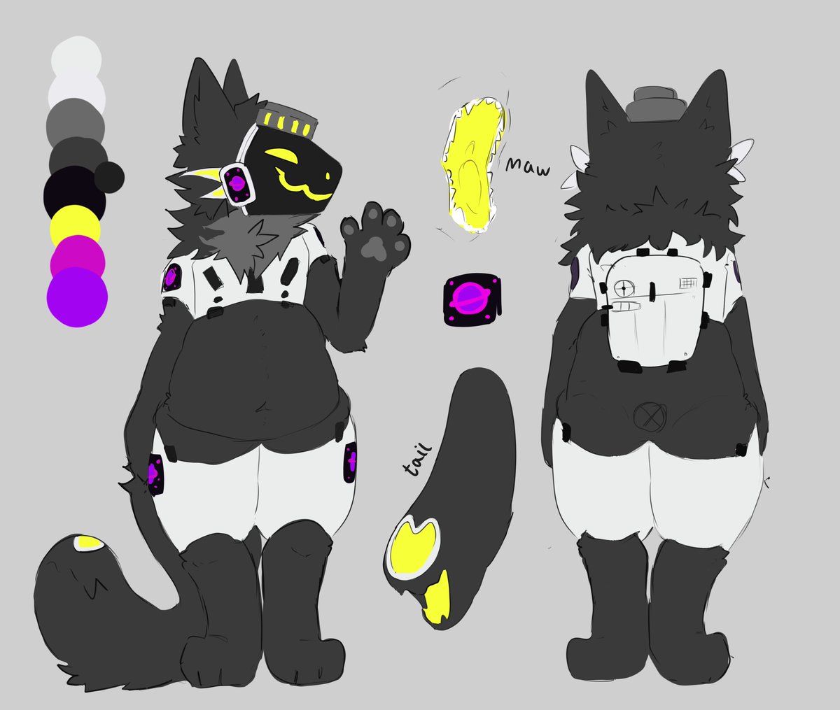 Flourris the weird protogen🔞 tweet media
