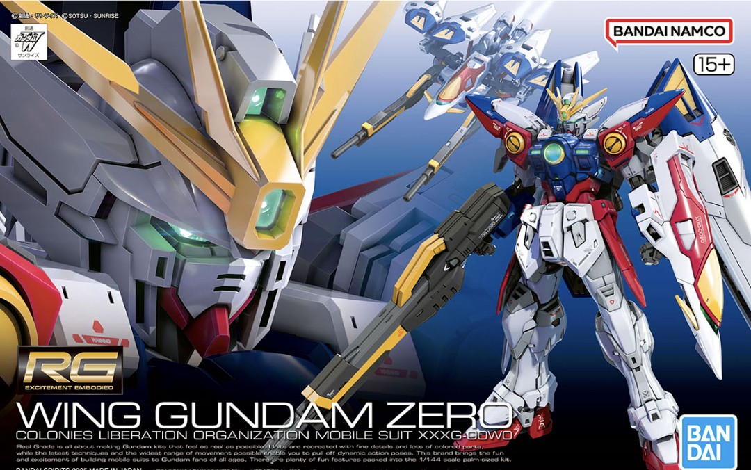 RGウイングガンダムゼロ 内部フレーム完成🔥 見て🤩すでにかっこいい