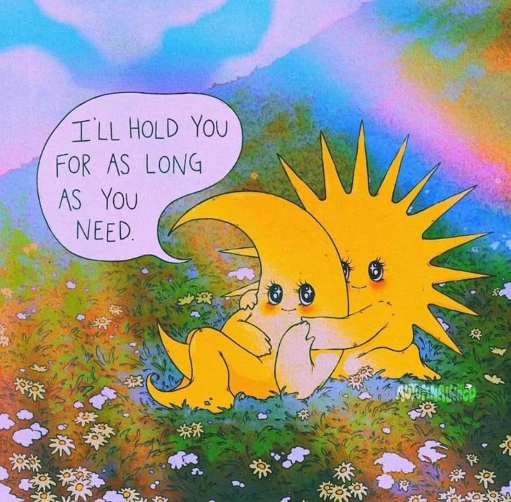 Nightbloomc's tweet photo. I'll hold you for as long as you need. https://t.co/VkUMsiNzXL