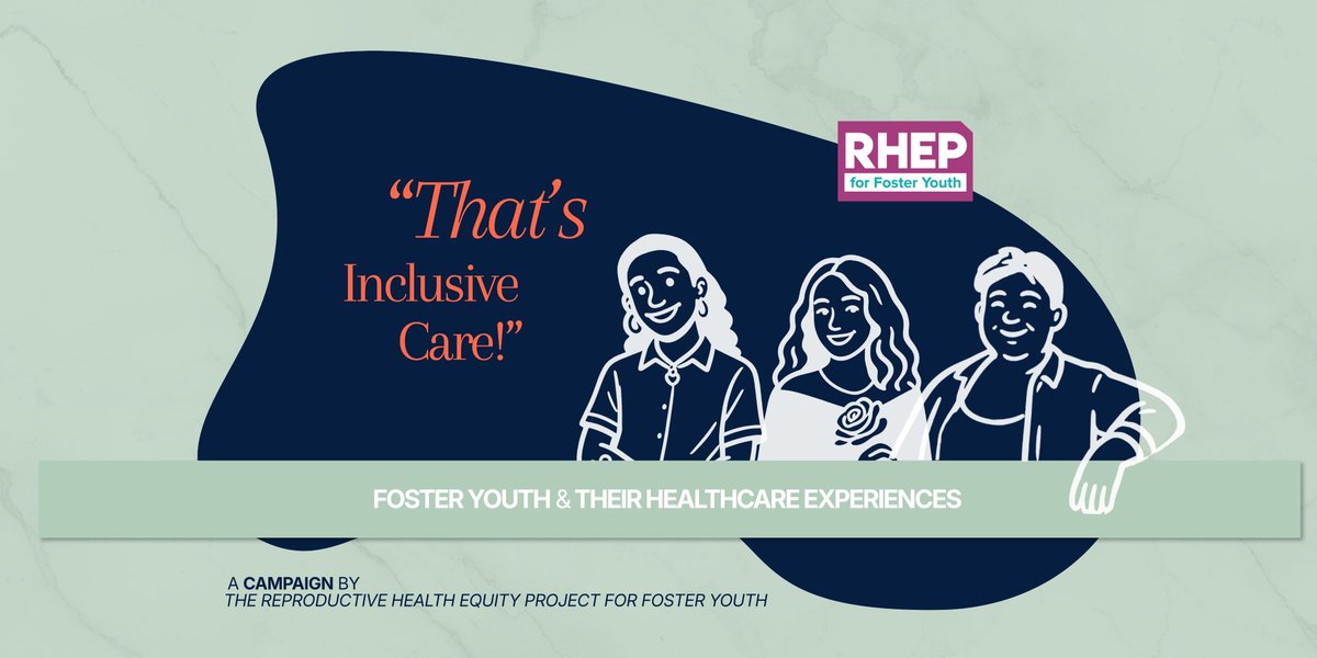 RHEP_CA's tweet photo. May is #FosterCareAwarenessMonth! We caught up with former foster youth to learn what #InclusiveCare means to them &amp; what adults can do to provide a safe, welcoming healthcare spaces.

Watch their stories &amp; join the #ThatsInclusiveCare campaign launch➡️ https://t.co/kt0vbbDVll https://t.co/A1JPQC62vh