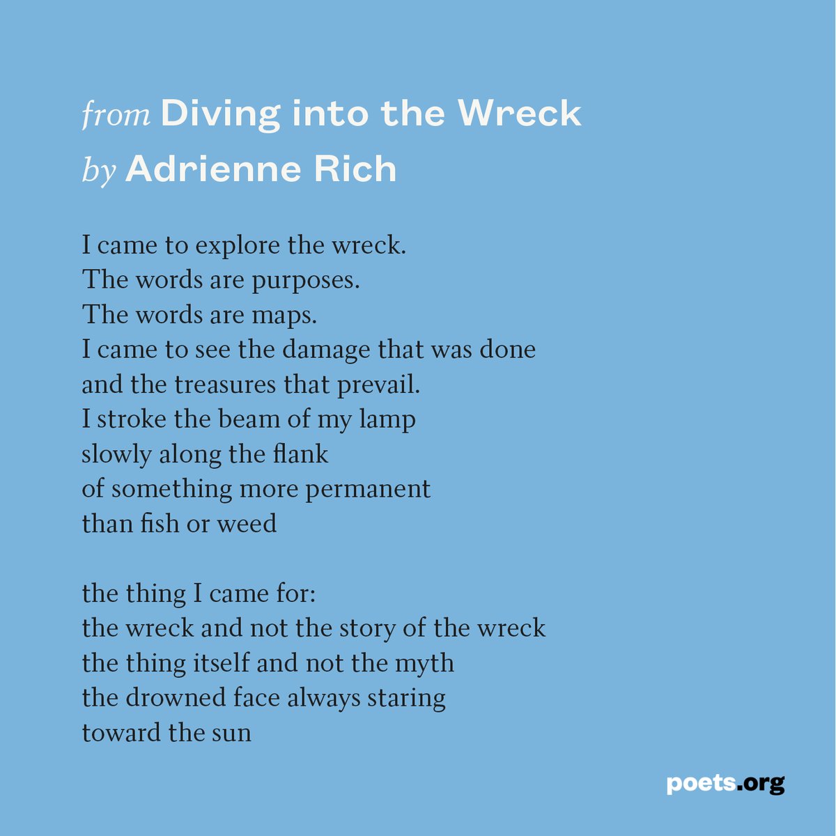 Academy of American Poets tweet media
