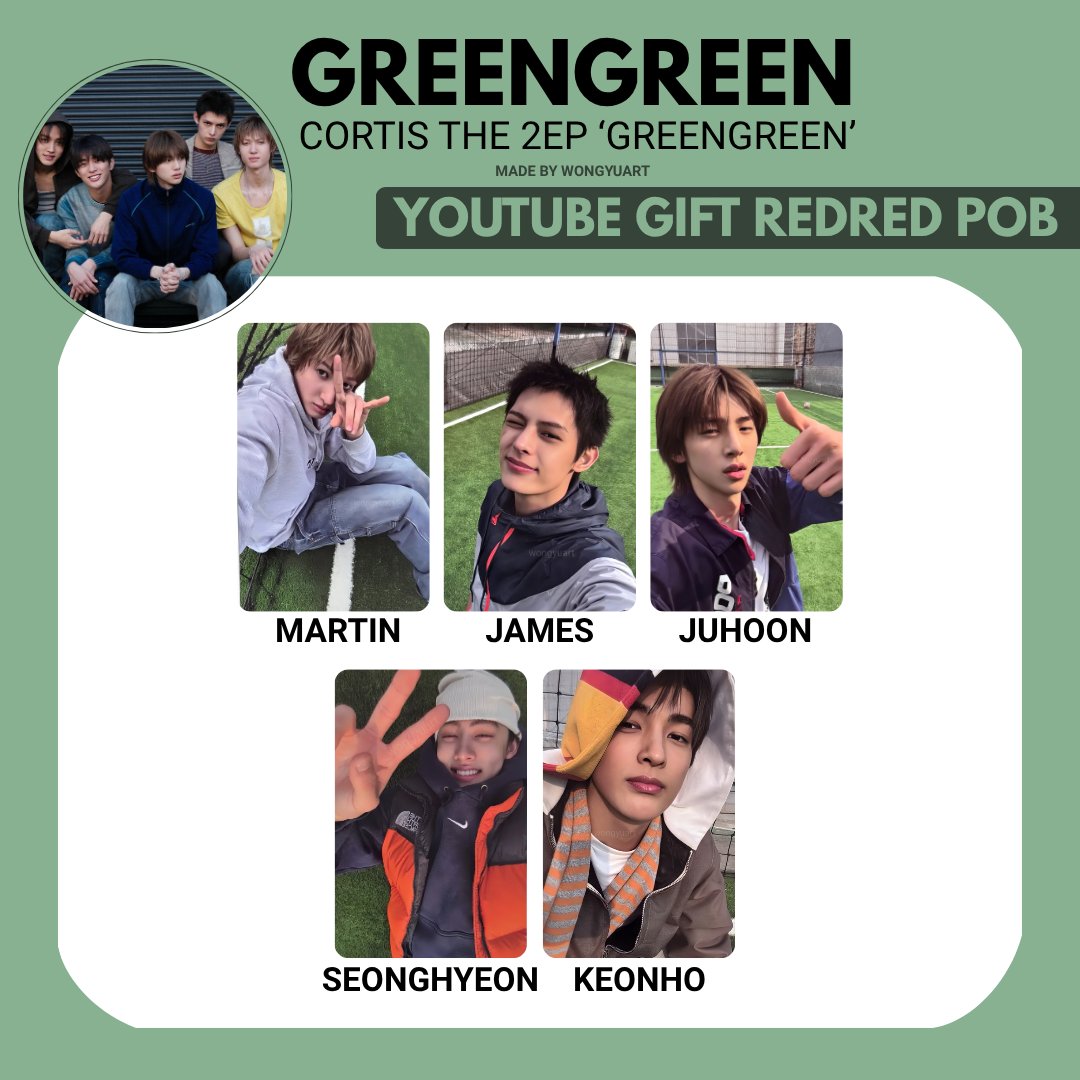 CORTIS REDRED YouTube gift マーティン | PROJECT2023.UGLE.ORG.UK