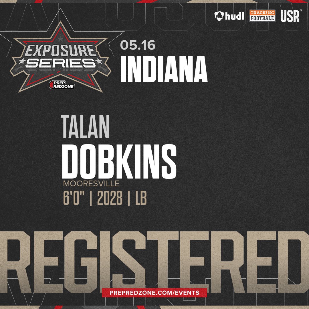 TalanD48's tweet photo. I will be at Prep Redzone Exposure Series tomorrow! @AverySr12 @caseygillin @PioneersFB26 @PrepRedzoneIN @PrepRedzone @INPreps @INShowcase1 @Bryan_Ault @mdwestathletics @NCSA_Football https://t.co/SS4rv2l7Cp