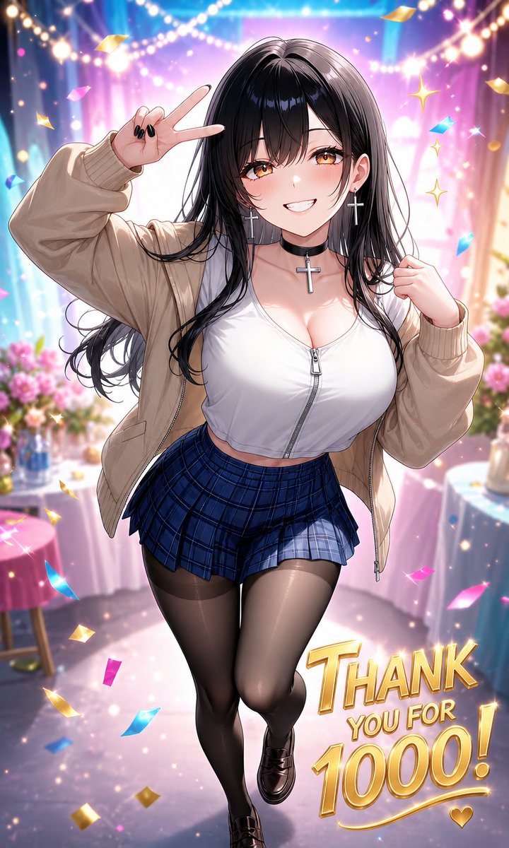 aki_mahou's tweet photo. おはようございます！

1000人のフォロワー突破しました！！🎉

本当にありがとうございます！

まだいろんな物が勉強不足があるんですが、

これからもよろしくお願いします!

#AIart #AIイラスト #AIイラスト好きな方と繋がりたい https://t.co/wP0SZHKtMs