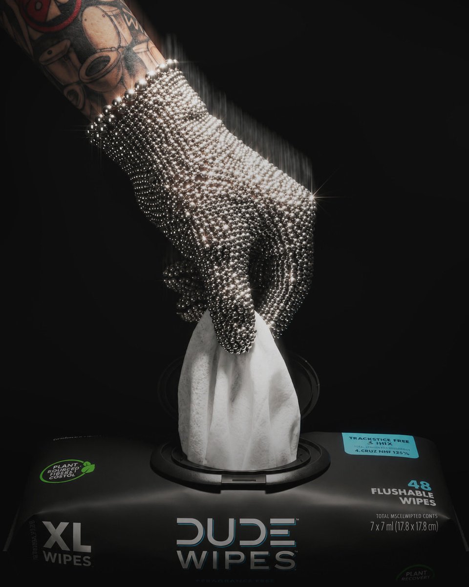 DUDE Wipes tweet media